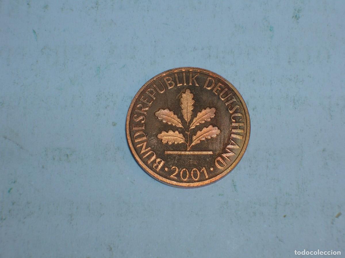 Monete antiche di Europa: ALEMANIA 1 pfennig 2001 J (9203)