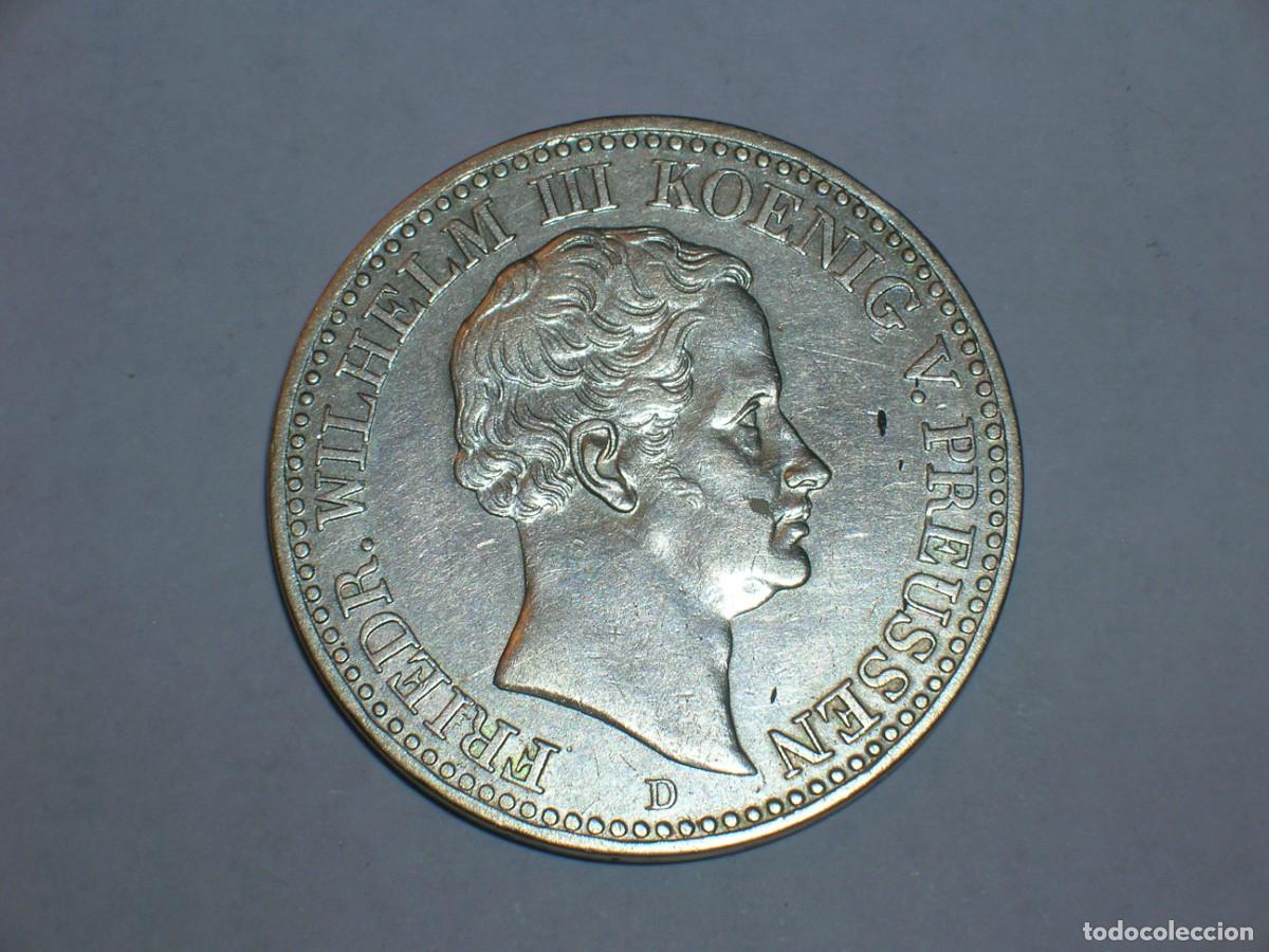 Old Coins of Europe: ALEMANIA/PRUSIA 1 TALER 1830 D PLATA (9248)