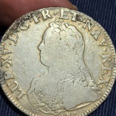 Monedas antiguas de Europa: ANTIGUA MONEDA PLATA 1 ECU 1737 FRANCIA. Lote 370606921