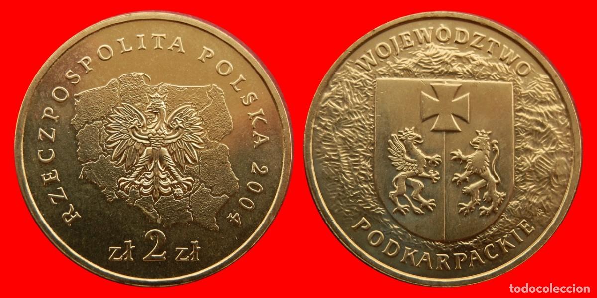 Monedas antiguas de Europa: 2 ZLOTE ZLOTY 2004 PODKARPACKIE SIN CIRCULAR POLONIA-2489SC