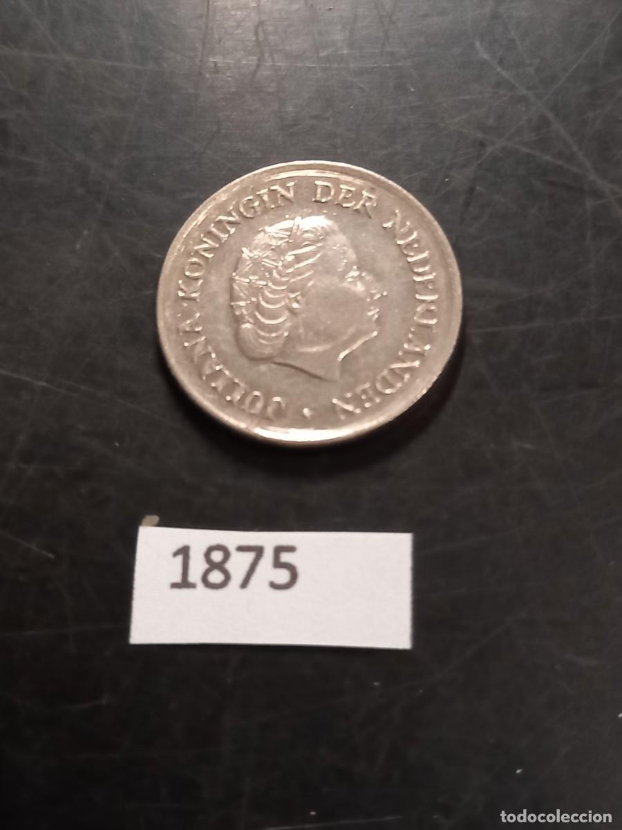 Monedas antiguas de Europa: Holanda 25 centimos 1976 - Foto 1