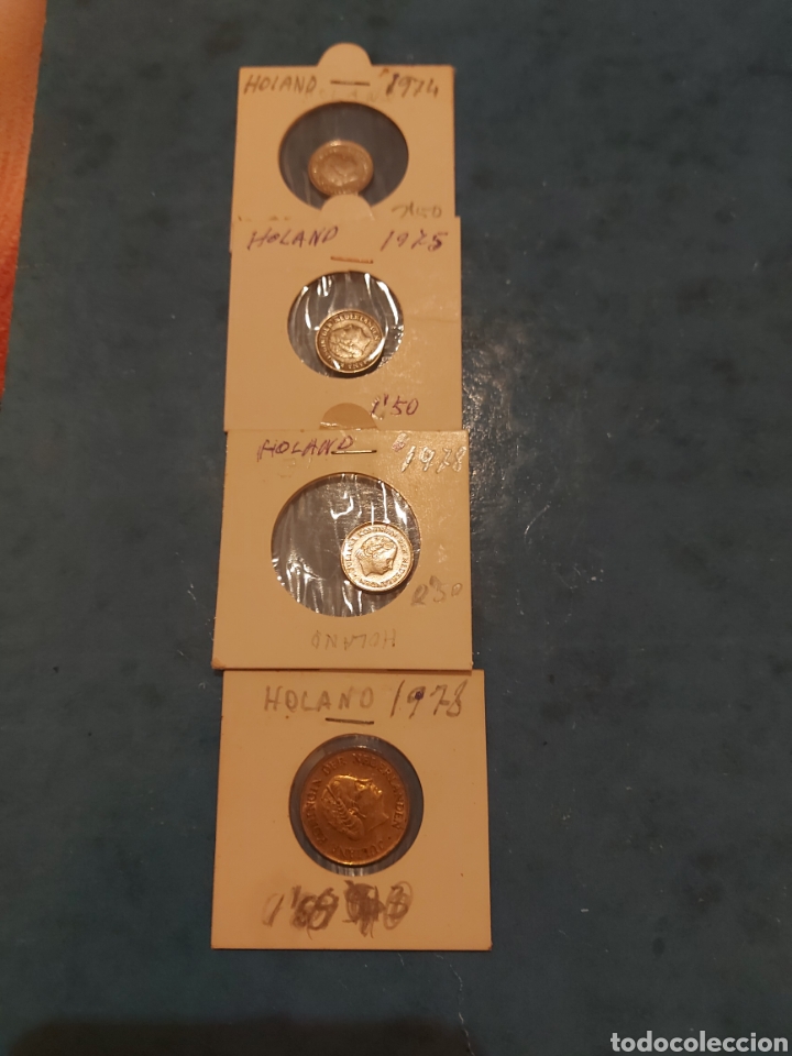 Monedas antiguas de Europa: 4monedas de holanda - Foto 2