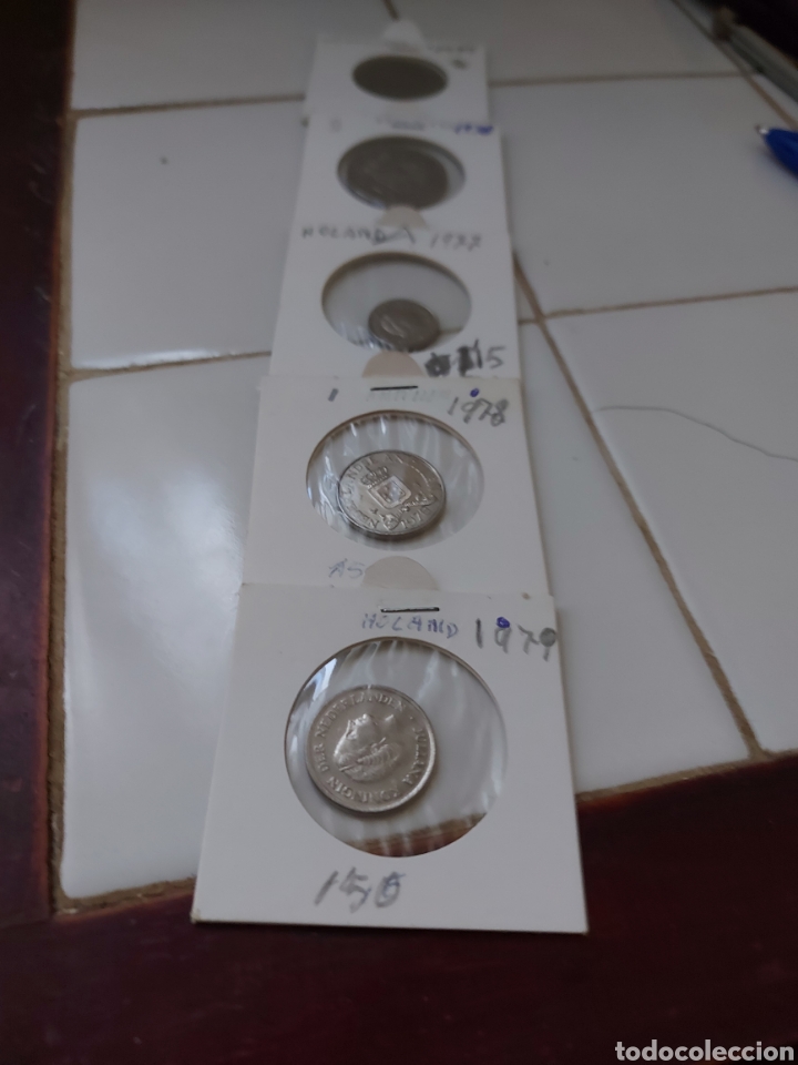 Monedas antiguas de Europa: 5monedas de holanda - Foto 1
