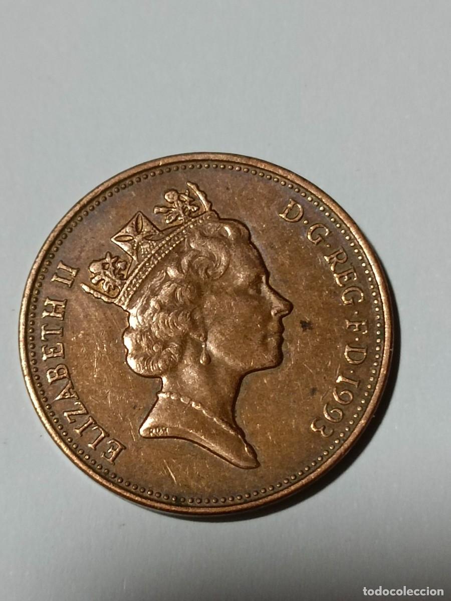 Monedas antiguas de Europa: N Moneda two pence 1993 - Foto 1