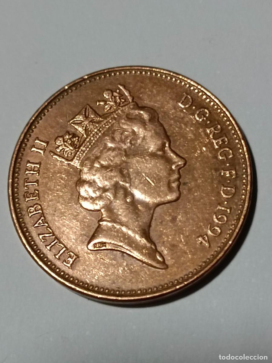 Monedas antiguas de Europa: N Moneda two pence 1994 - Foto 1