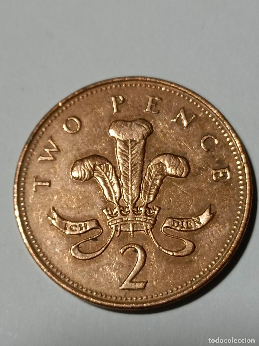 Monedas antiguas de Europa: N Moneda two pence 1994 - Foto 2