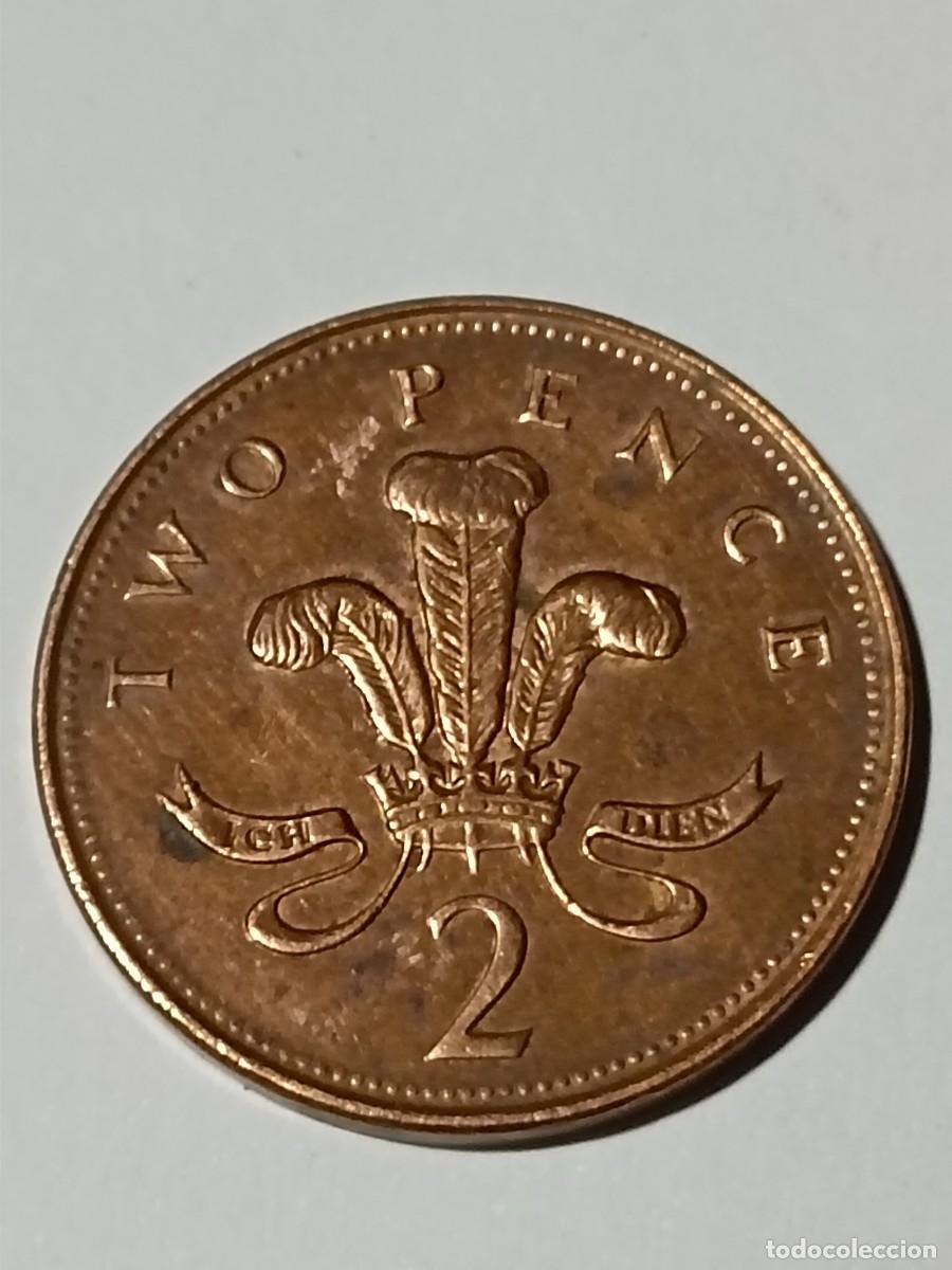 Monedas antiguas de Europa: N Moneda two pence 1994 - Foto 2