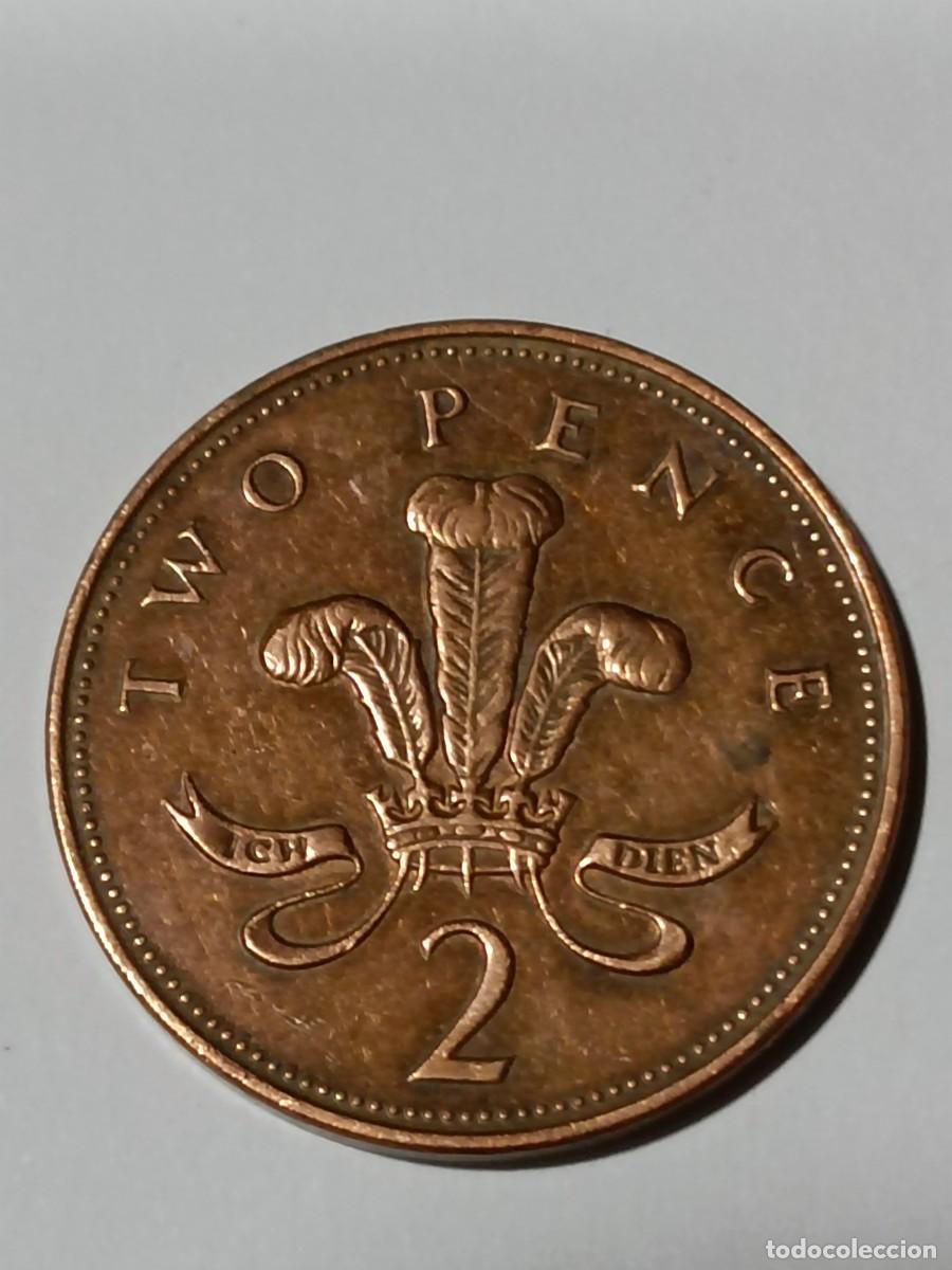 Monedas antiguas de Europa: N Moneda two pence 1997 - Foto 2