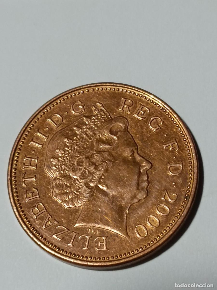 Monedas antiguas de Europa: N Moneda two pence 2000 - Foto 1