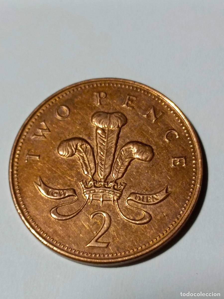 Monedas antiguas de Europa: N Moneda two pence 2000 - Foto 2