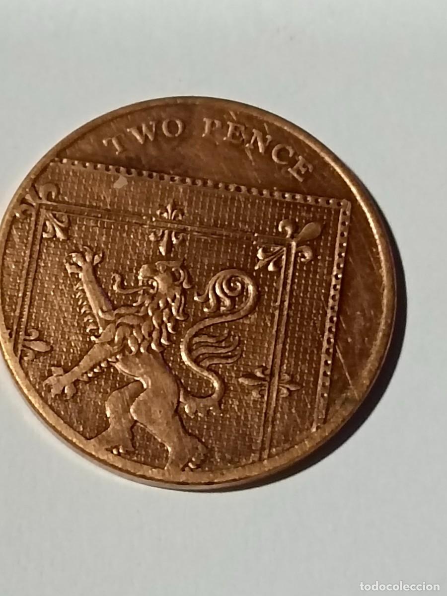 Monedas antiguas de Europa: N Moneda two pence 2014 - Foto 2