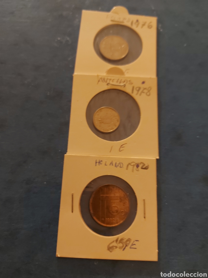 Monedas antiguas de Europa: 3 monedas holanda - Foto 1