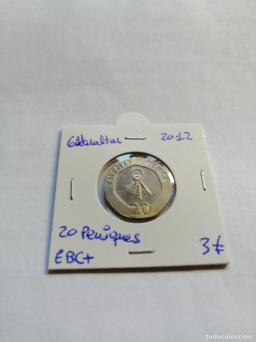 Monedas antiguas de Europa: Gibraltar 20 Peniques 2012 - Foto 1