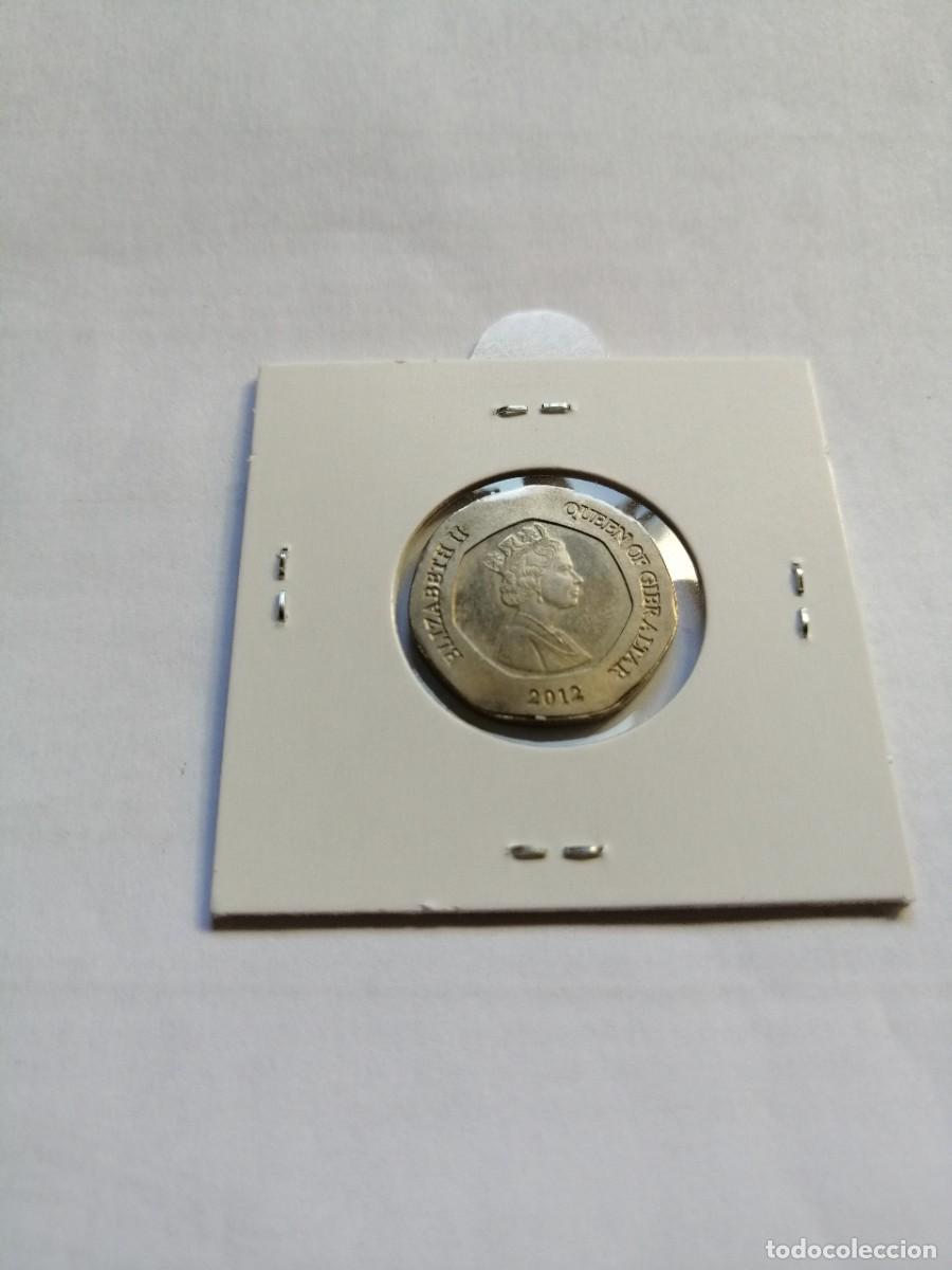 Monedas antiguas de Europa: Gibraltar 20 Peniques 2012 - Foto 2