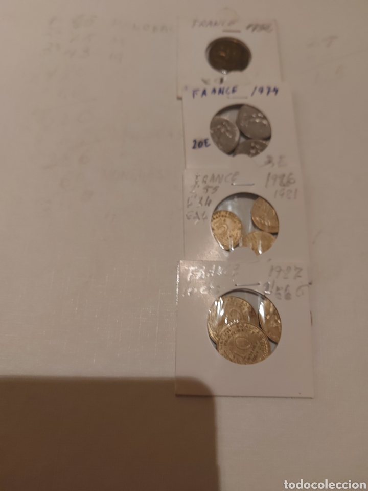 Monedas antiguas de Europa: 4 monedas francia - Foto 1