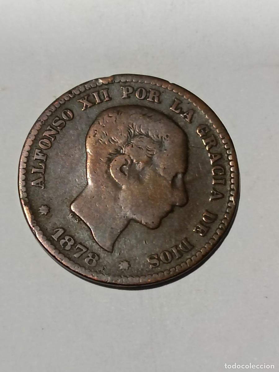 Monedas antiguas de Europa: N Moneda 5 centimos 1878 - Foto 1