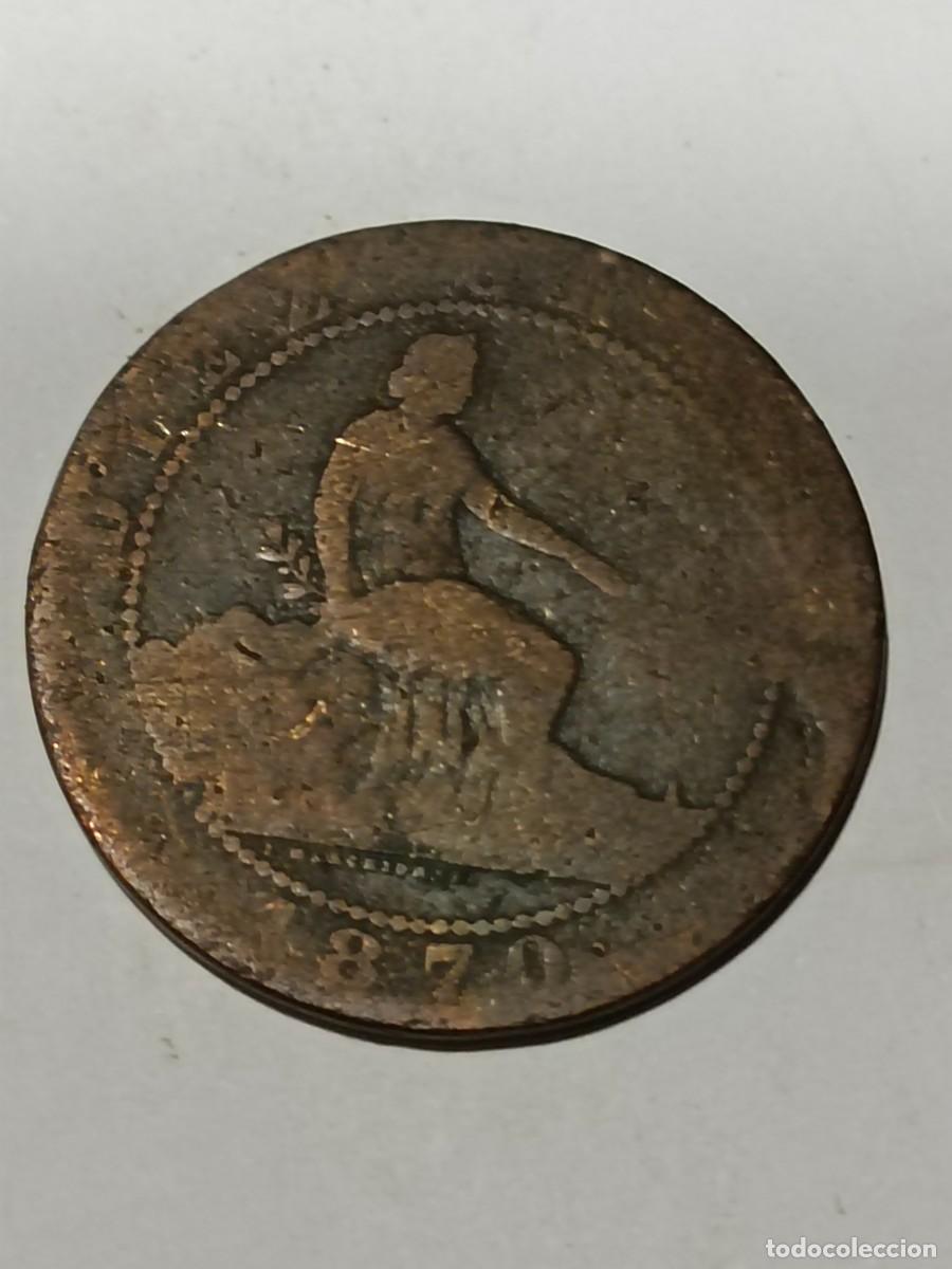 Monedas antiguas de Europa: N Moneda 10 centimos 1870 - Foto 1