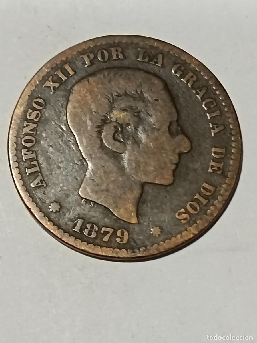Monedas antiguas de Europa: N Moneda 5 centimos 1879 - Foto 1