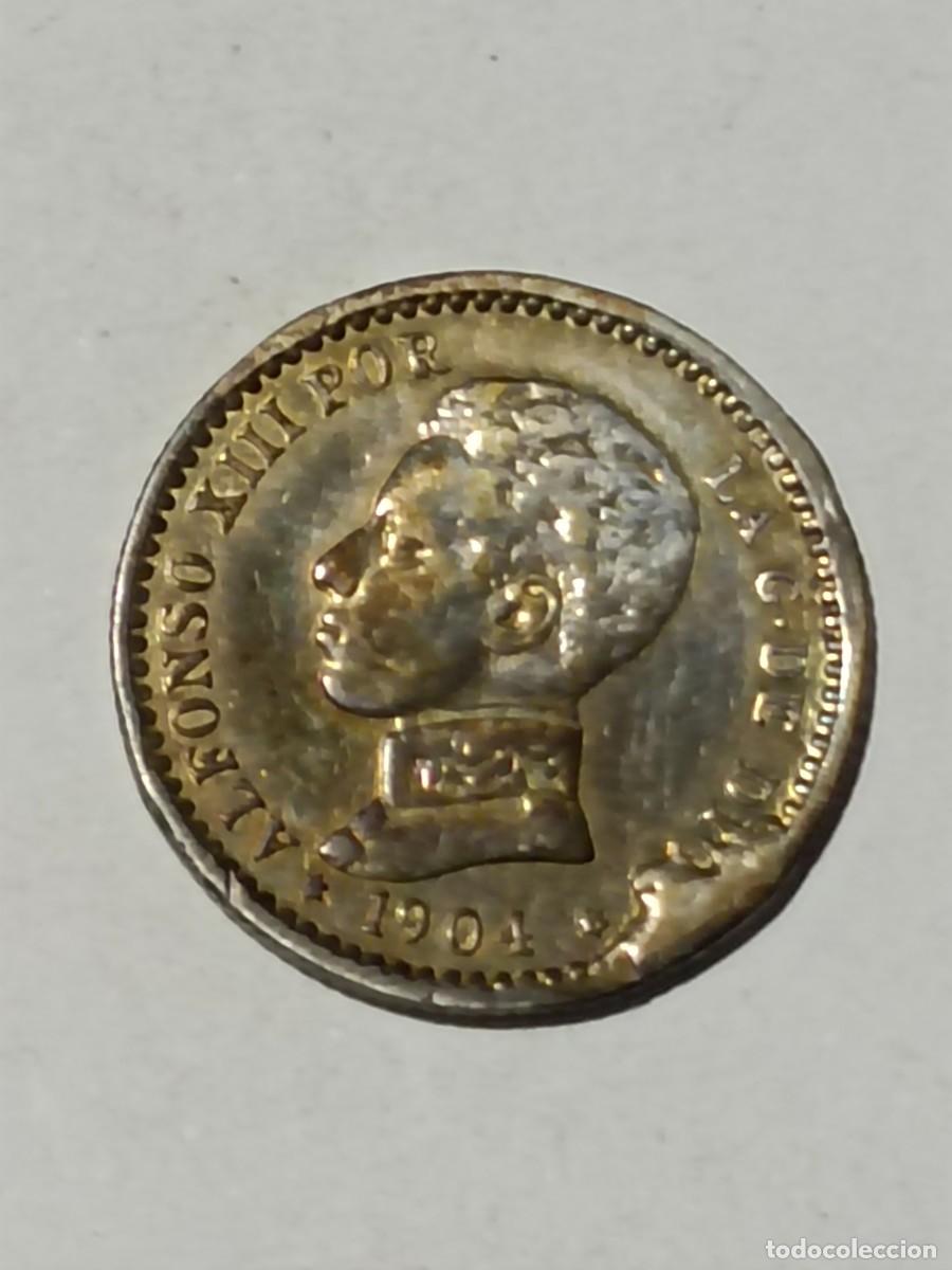 Monedas antiguas de Europa: N Moneda 50 centimos 1904 - Foto 1