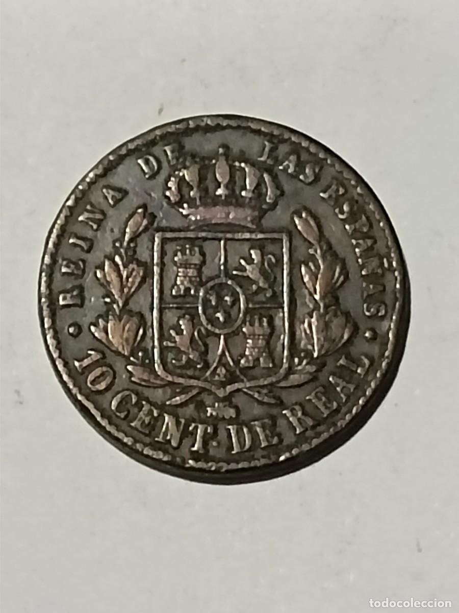 Monedas antiguas de Europa: N Moneda 10 centimos de real 1862 - Foto 2