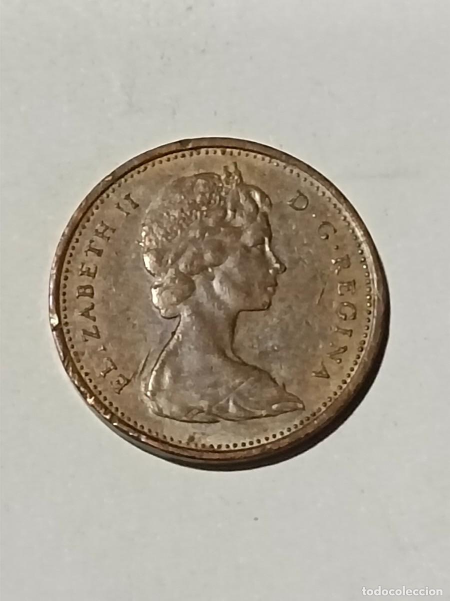Monedas antiguas de Europa: N Moneda 1 centimo 1968 Canad&aacute; Isabel II - Foto 1