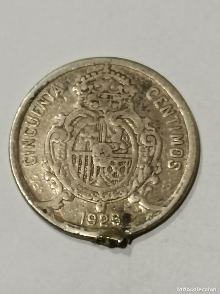 Monedas antiguas de Europa: N Moneda 50 centimos 1926 - Foto 2