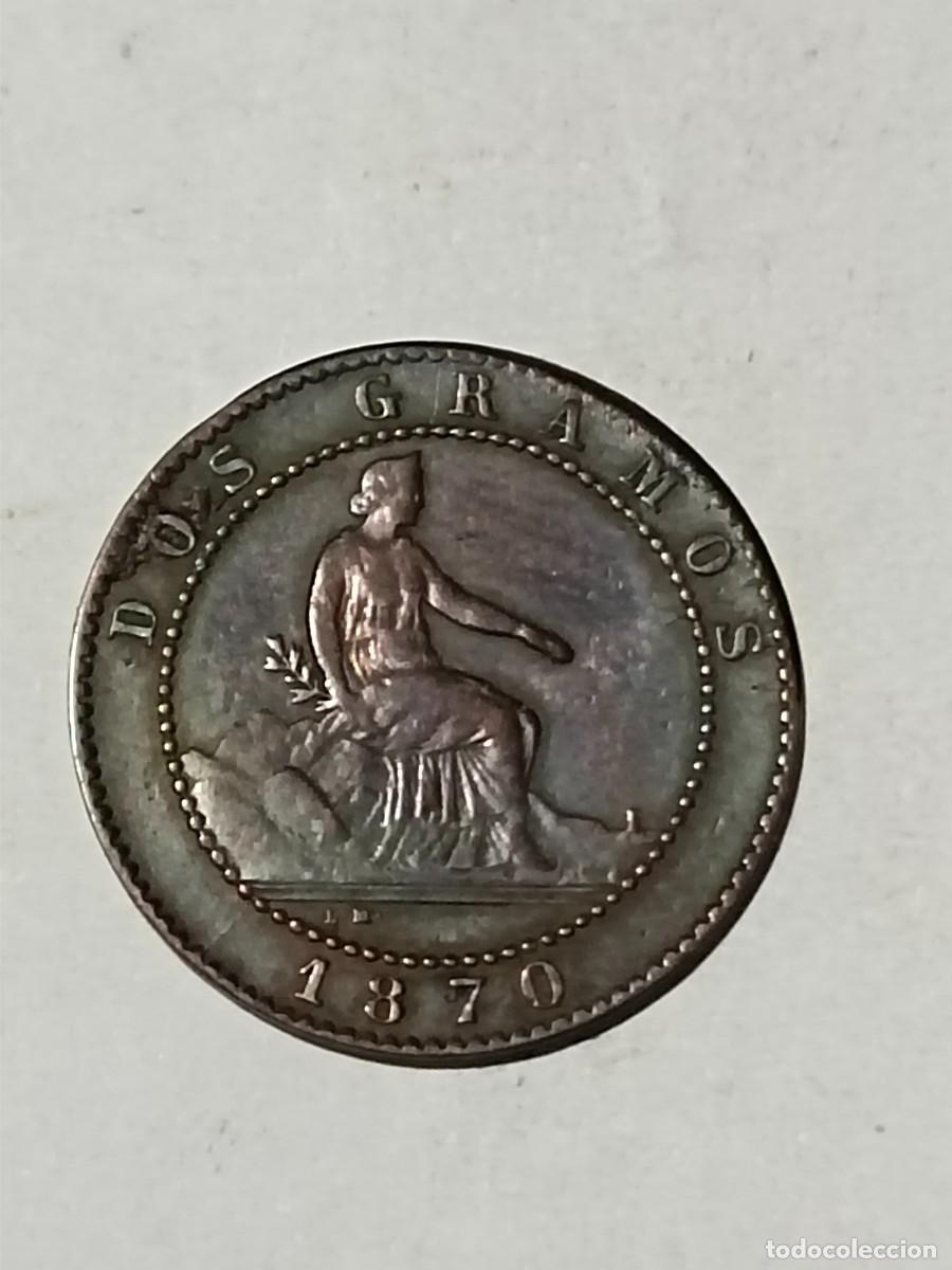 Monedas antiguas de Europa: N Moneda 10 centimos 1870 OM - Foto 1