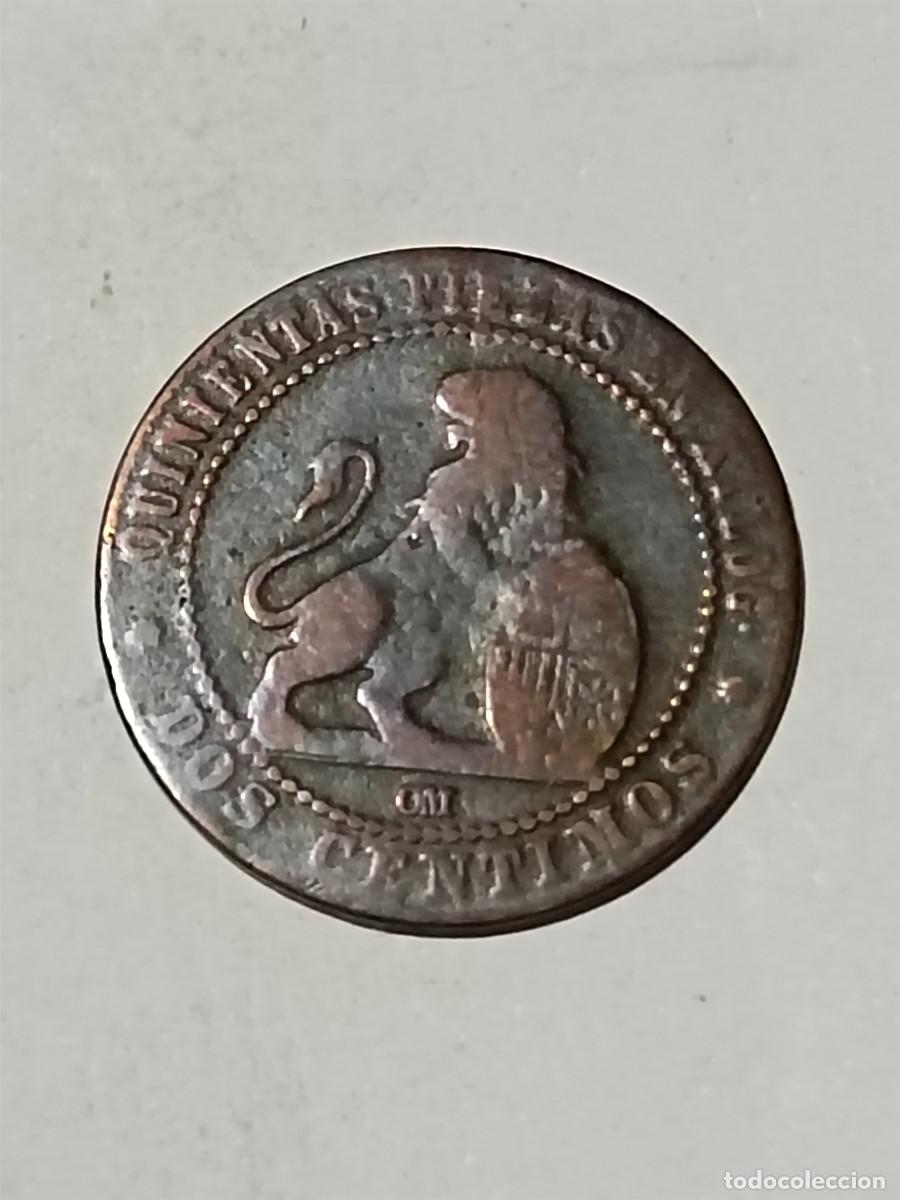 Monedas antiguas de Europa: N Moneda 2 centimos 1870 OM - Foto 1