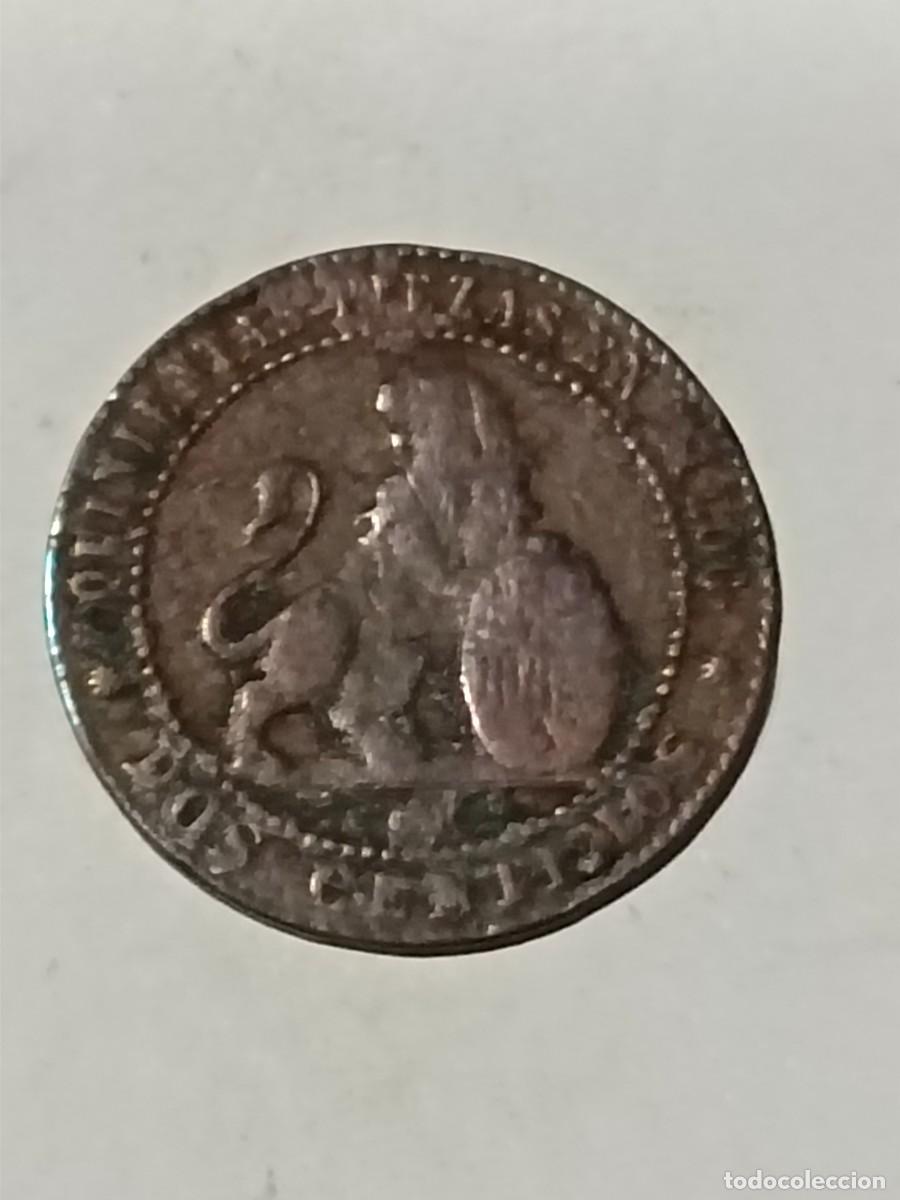 Monedas antiguas de Europa: N Moneda 2 centimos 1870 OM - Foto 2