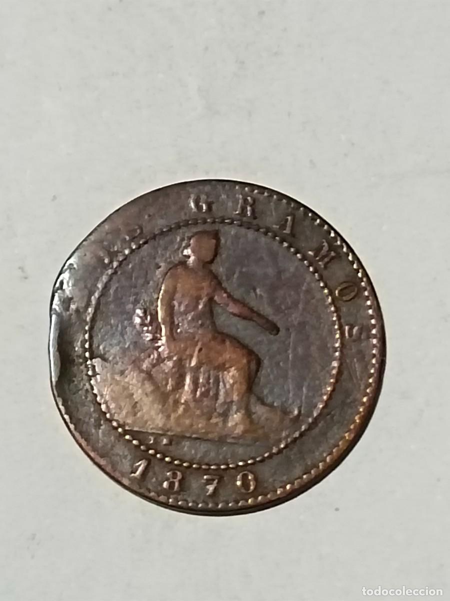 Monedas antiguas de Europa: N Moneda 2 centimos 1870 OM - Foto 1