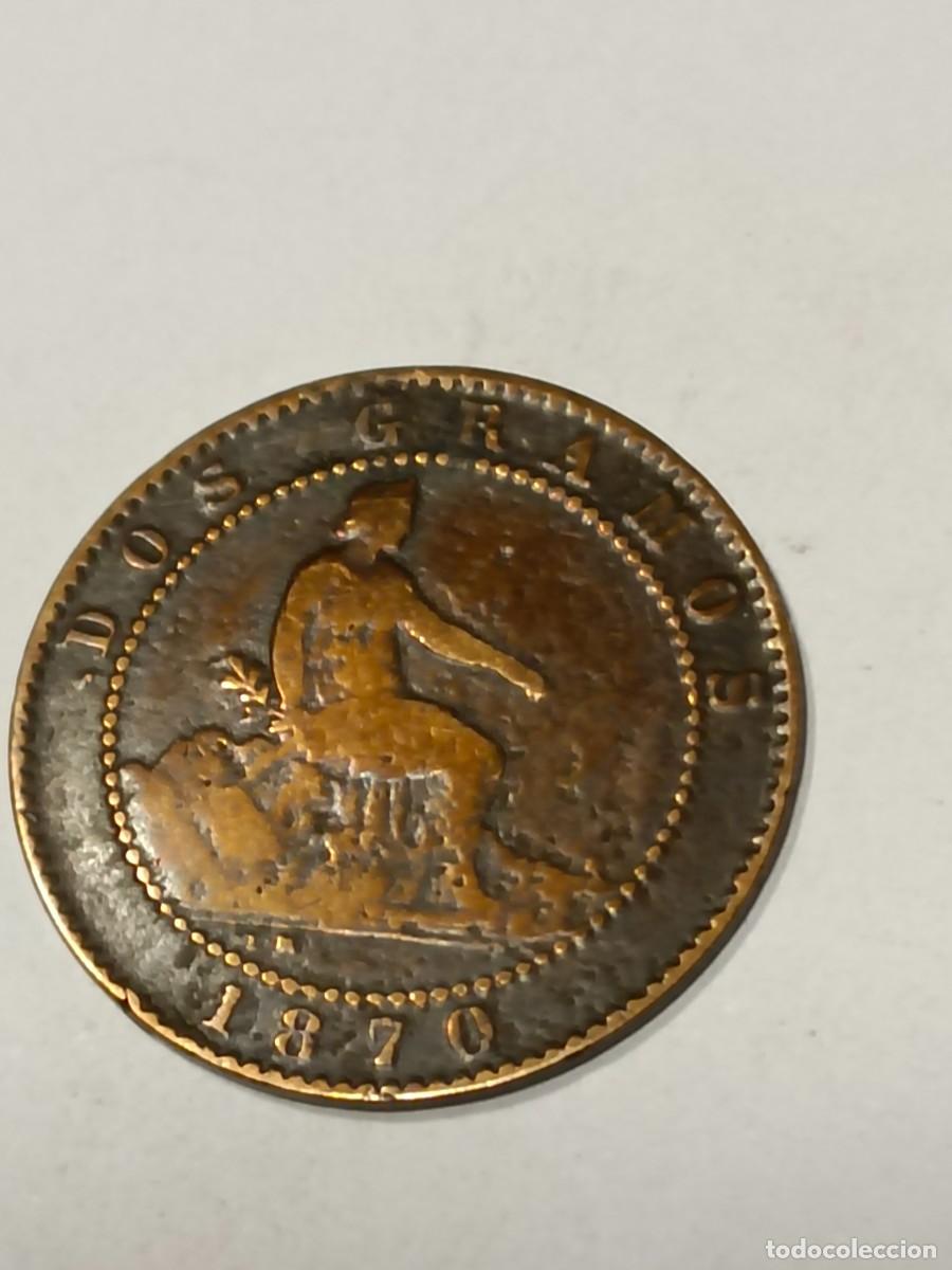 Monedas antiguas de Europa: N Moneda 2 centimos 1870- OM - Foto 1