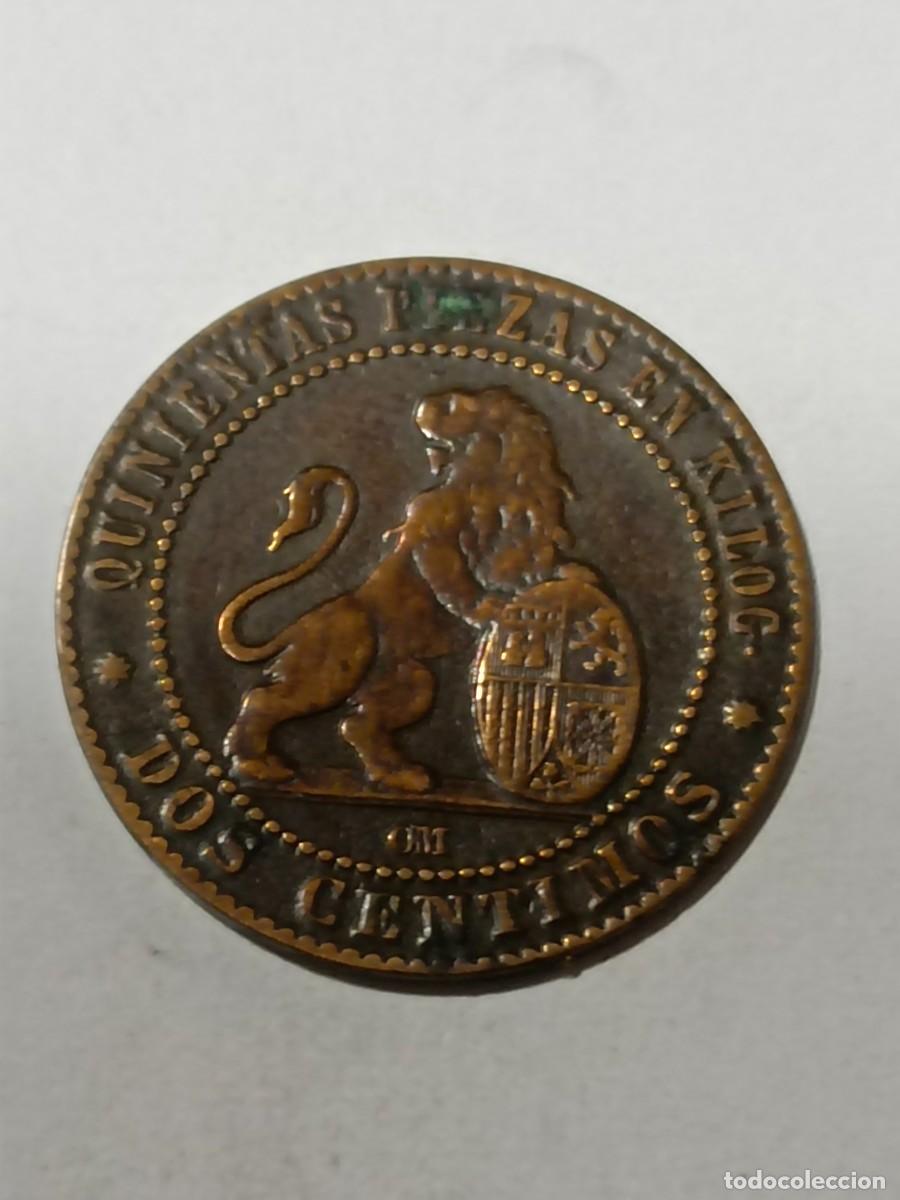 Monedas antiguas de Europa: N Moneda 2 centimos 1870- OM - Foto 2