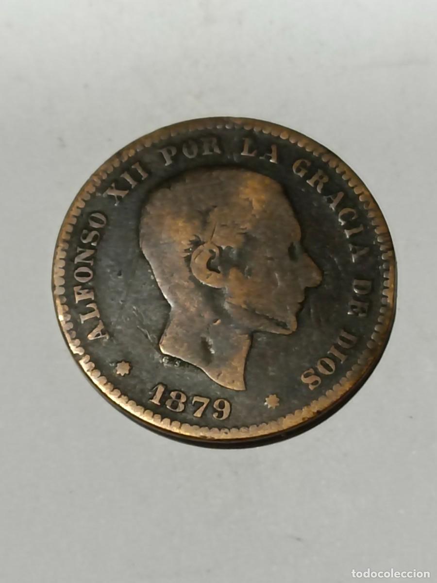 Monedas antiguas de Europa: N Moneda 5 centimos 1879 - Foto 1