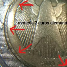 Monedas antiguas de Europa: ALEMANIA 2 EUROS COSPEL INTERIOR MAYOR -ERROR ACUÑACION ANILLO-. Lote 367402449