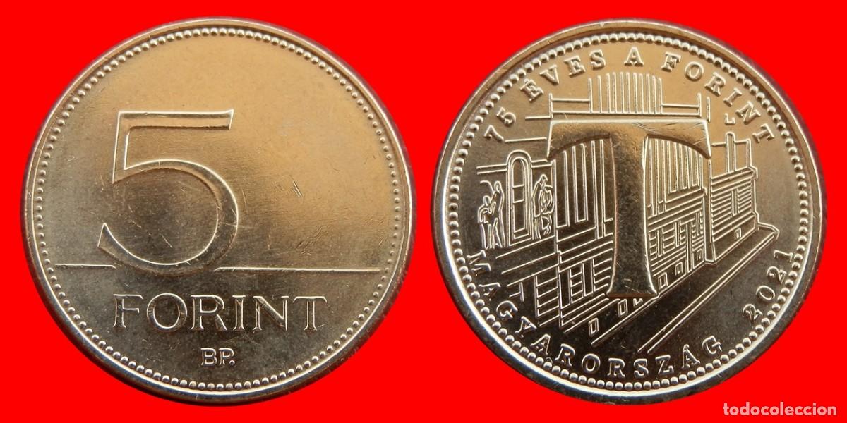 Monedas antiguas de Europa: 5 FLORINES FORINT 2021 ANIVERSARIO T SIN CIRCULAR HUNGRIA-6133SC