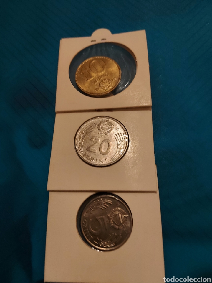 Monedas antiguas de Europa: 3 monedas hungria - Foto 2