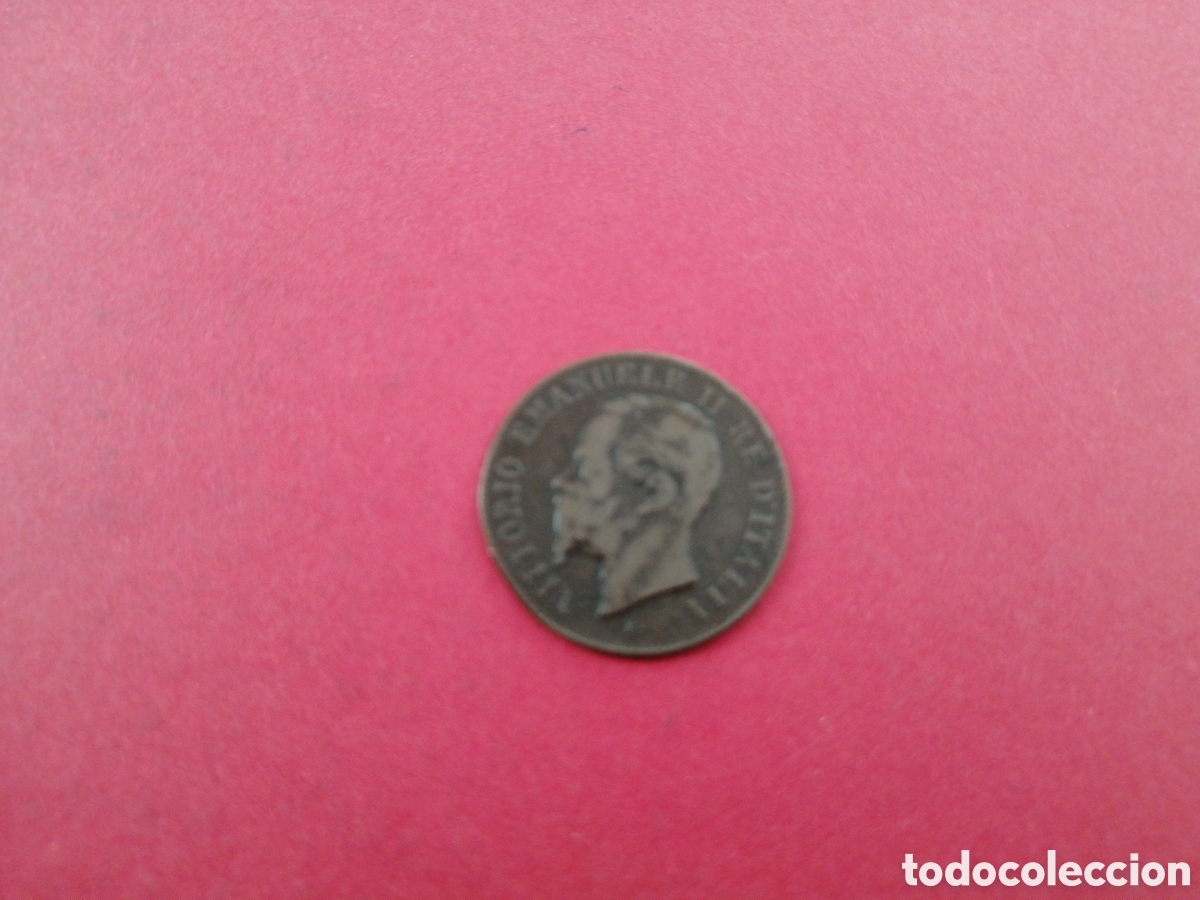Monedas antiguas de Europa: 2 centesimi de Italia 1867 - Foto 2