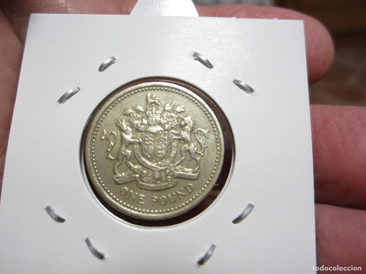 Monedas antiguas de Europa: MONEDA DE INGLATERRA DE 1 LIBRA DE 1983 - Foto 2