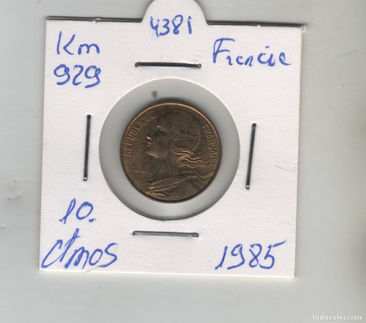 Monedas antiguas de Europa: FRANCIA 10 CENTIMOS 1985 - Foto 1