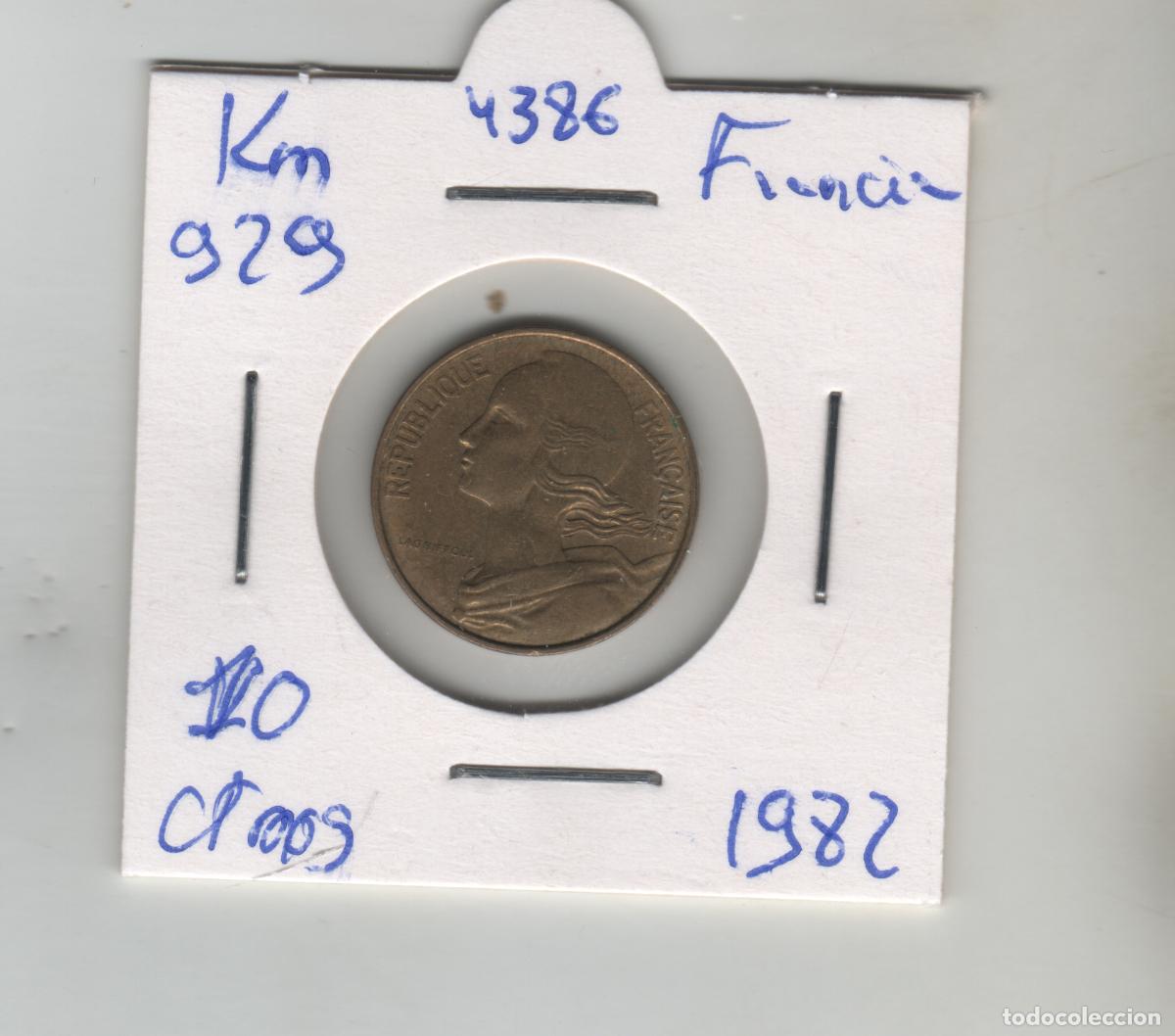 Monedas antiguas de Europa: FRANCIA 10 CENTIMOS 1986 - Foto 1