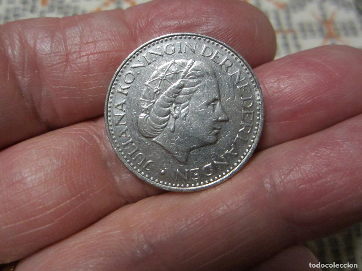 Monedas antiguas de Europa: MONEDA DE HOLANDA DE 1 GULDEN DE 1968 - Foto 1