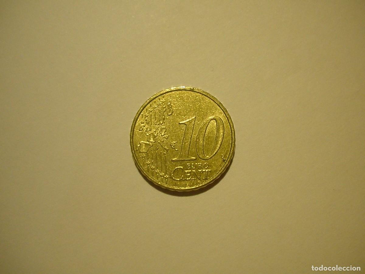 Monedas antiguas de Europa: FRANCIA 10 C&Eacute;NTIMOS 1999 - MBC. - Foto 2