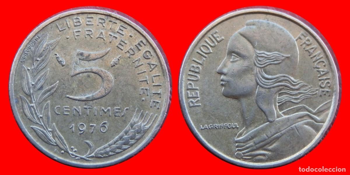 Monedas antiguas de Europa: 5 CENTIMOS 1976 FRANCIA-84048