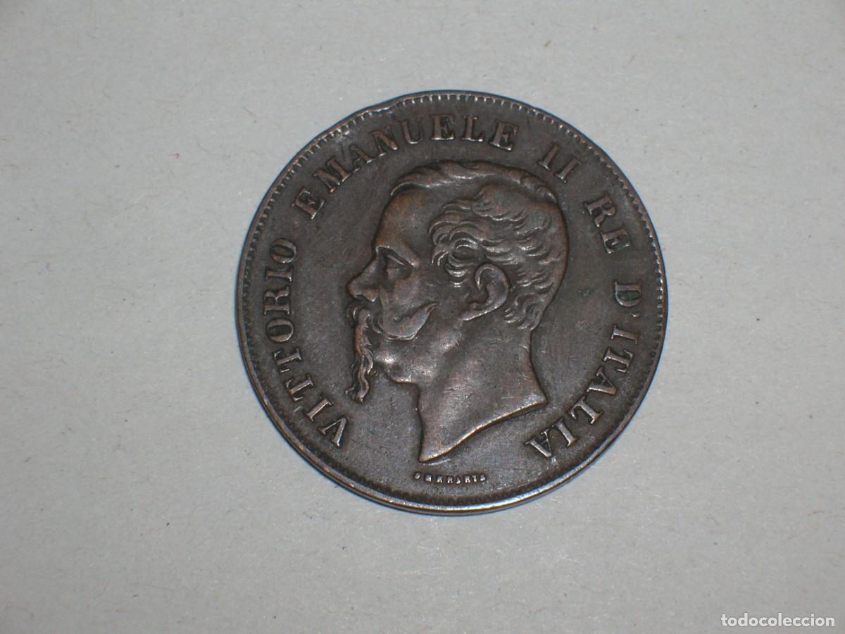 Old Coins of Europe: ITALIA 5 centessimi 1861 M (12324)