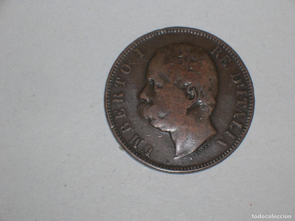 Old Coins of Europe: ITALIA 10 centessimi 1893 BI (12328)