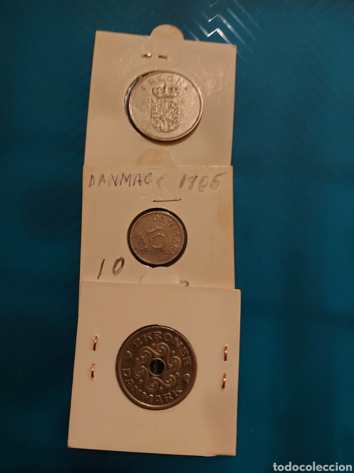 Monedas antiguas de Europa: 3 de Dinamarca - Foto 2