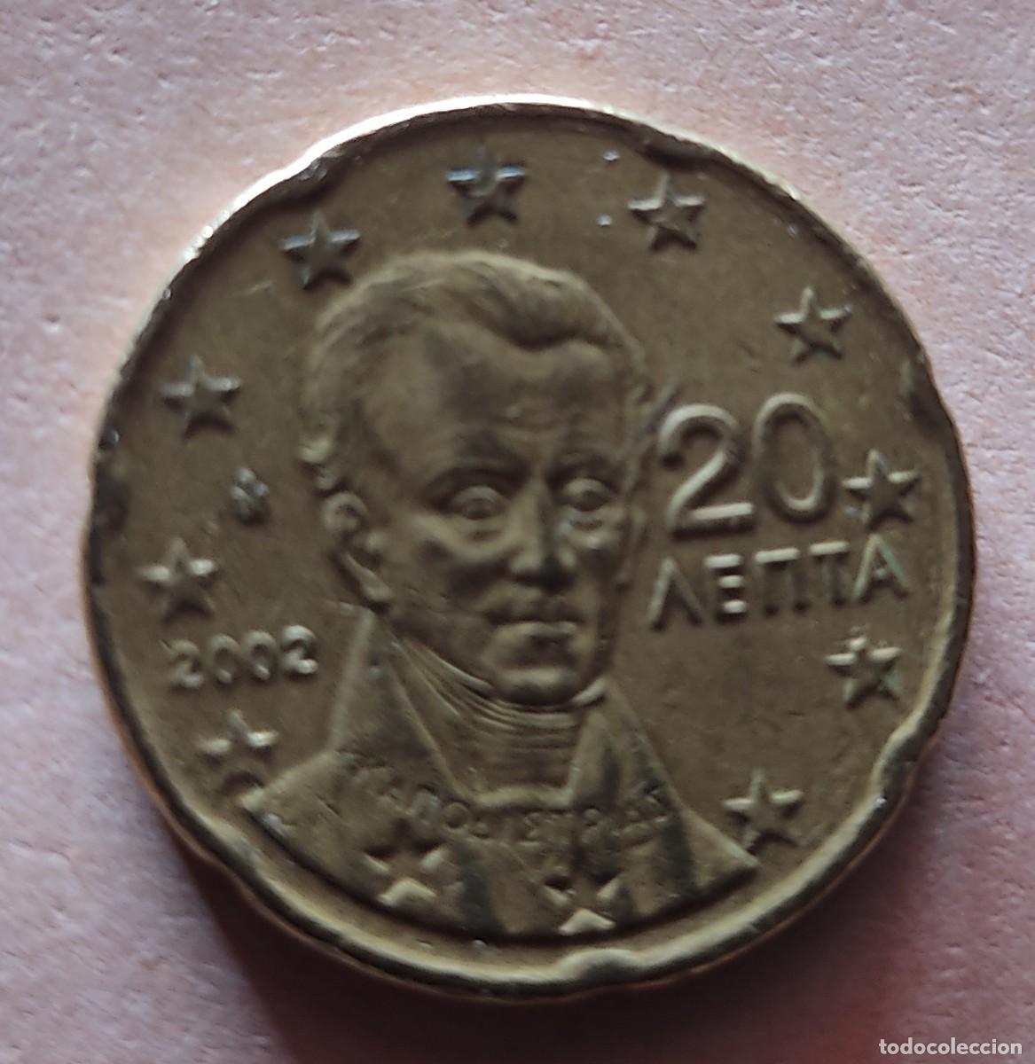 Monedas antiguas de Europa: Grecia-20 cent-2002-343.