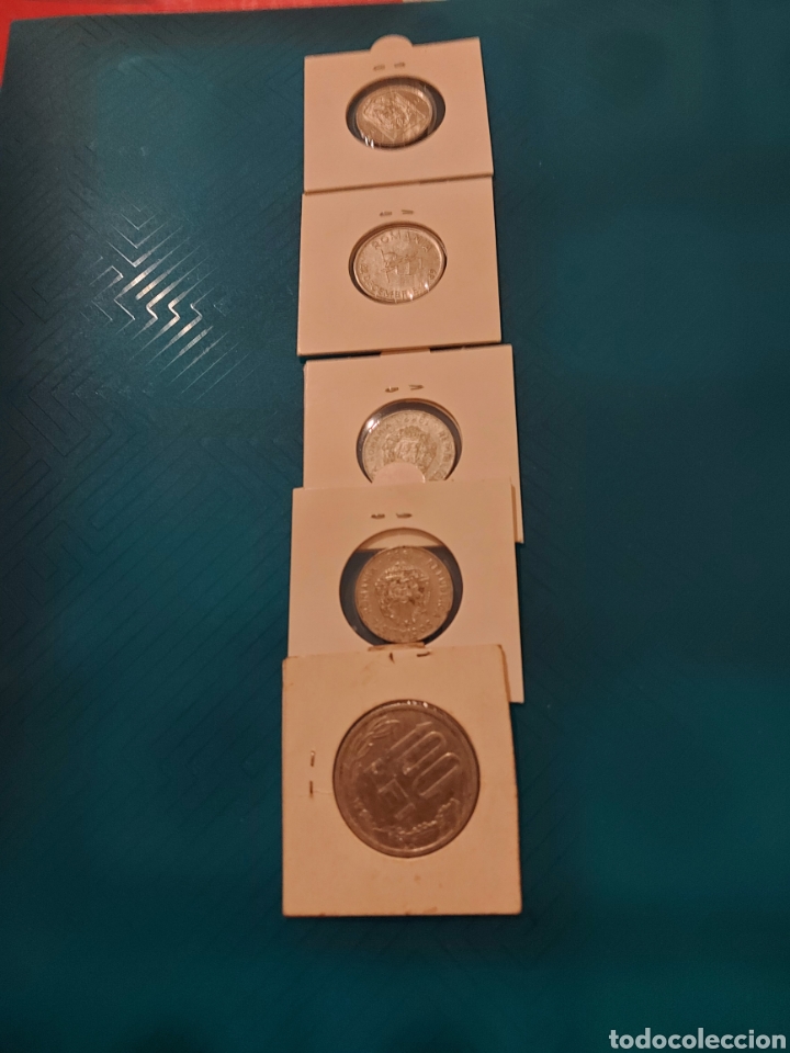 Monedas antiguas de Europa: 5 monedas de Rumania - Foto 2