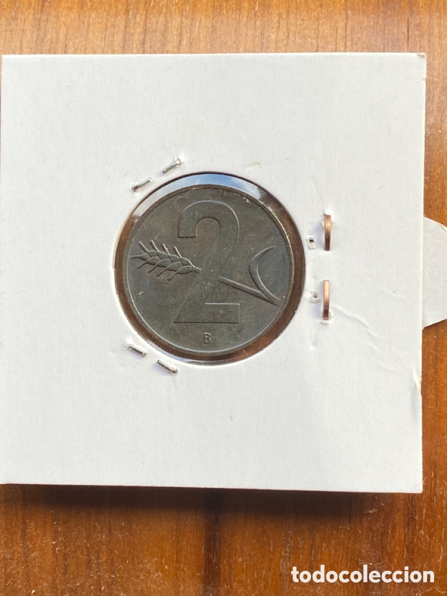 Monedas antiguas de Europa: Moneda de 2 c&eacute;ntimos de suiza de 1963 - Foto 2
