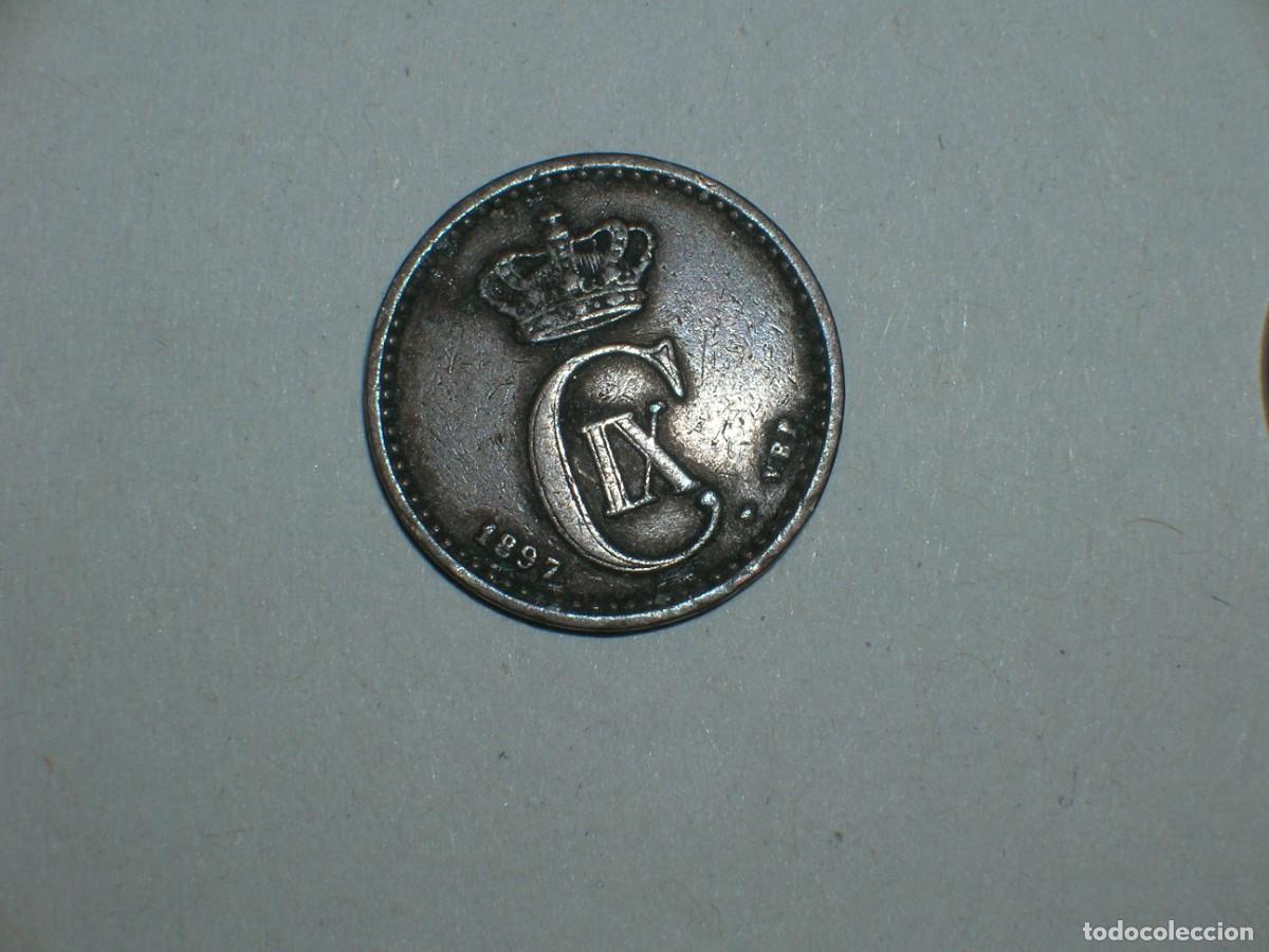 Monedas antiguas de Europa: DINAMARCA 1 ore 1897 (12601) - Foto 1